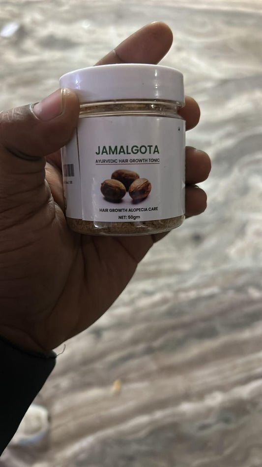 🌿 Jamalgota Ayurvedic Hair Growth Powder Buy 1 Get 1 Free