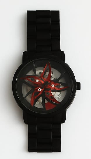 Wheel dial watch